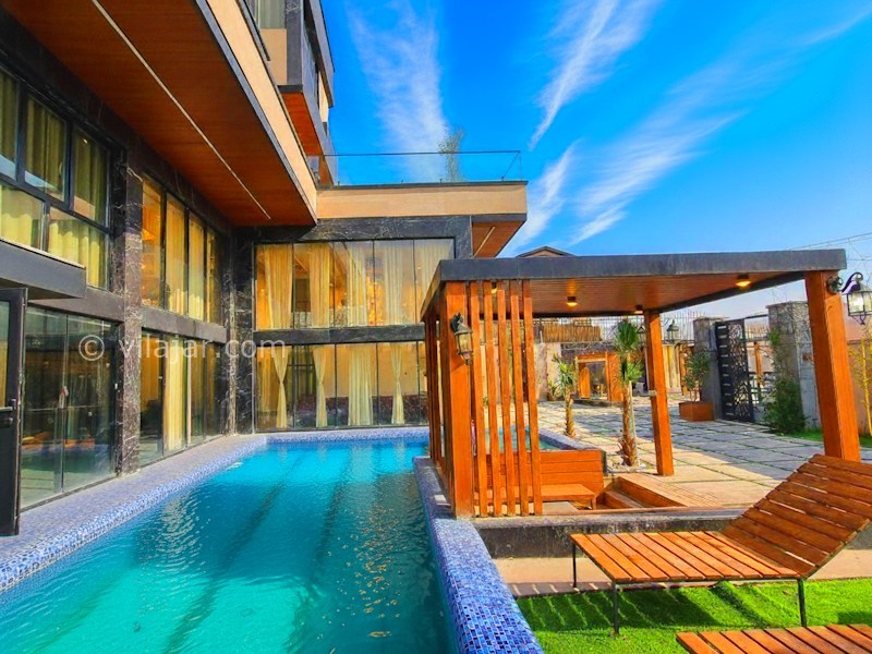 عکس شماره 877695 - ویلا با دو استخر آبگرم در رودهن - استخر بیرون همراه الاچیق