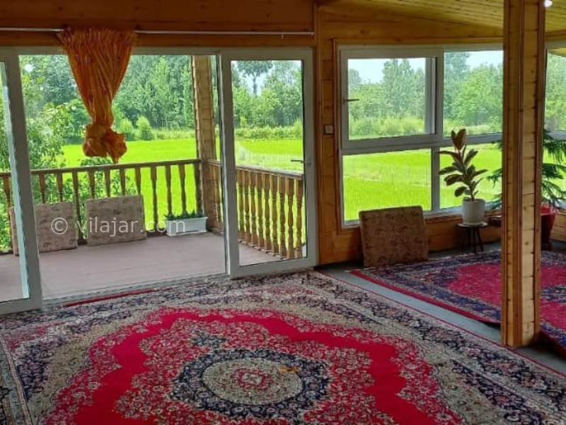 عکس شماره 877886 - اجاره ویلا چوبی جنگلی در ماسال - 