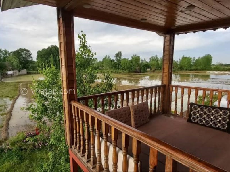 عکس شماره 877907 - اجاره ویلا چوبی جنگلی در ماسال - 