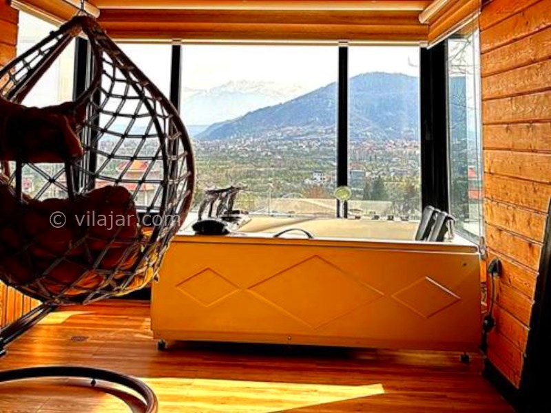 عکس شماره 878802 - اجاره کلبه چوبی با جکوزی رامسر - 