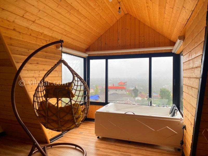 عکس شماره 878817 - اجاره کلبه چوبی با جکوزی رامسر - 