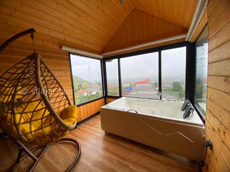 عکس شماره 878822 - اجاره کلبه چوبی با جکوزی رامسر - 