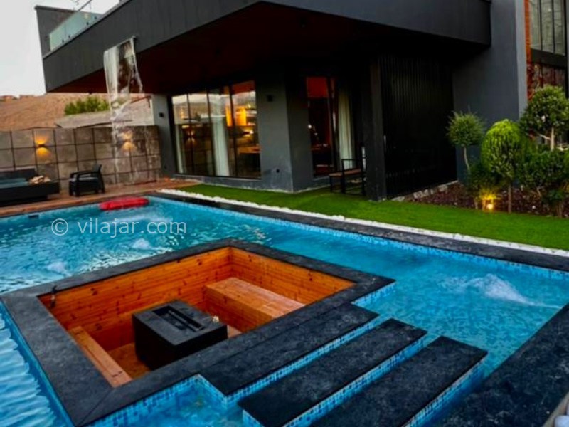 عکس شماره 879238 - ویلا با استخر روباز آبگرم رودهن - 