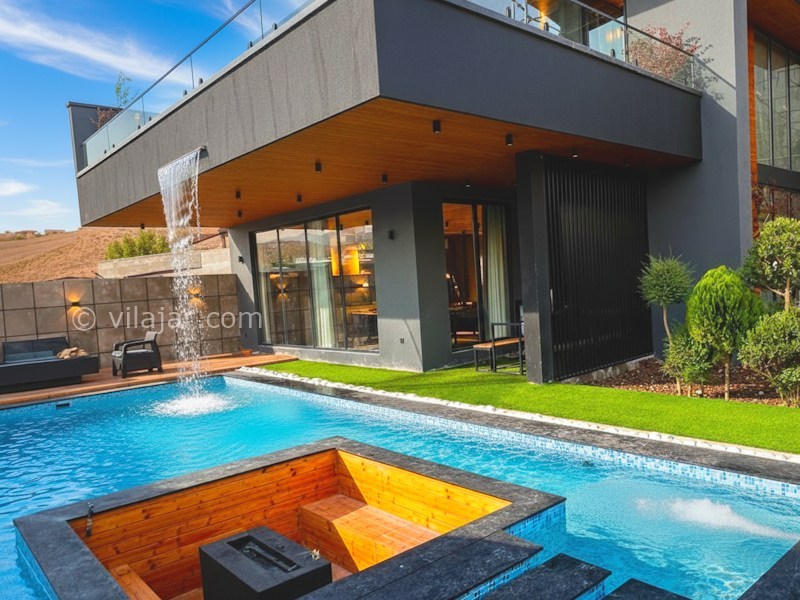 عکس شماره 879243 - ویلا با استخر روباز آبگرم رودهن - 