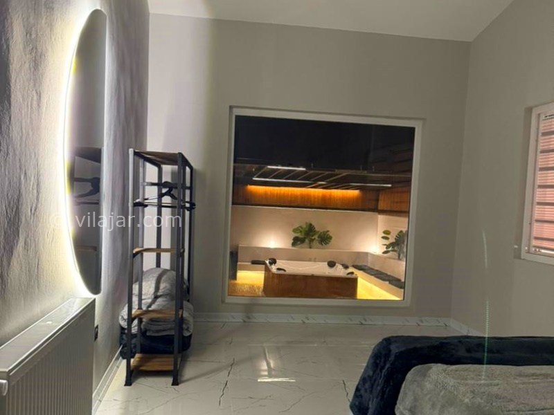 عکس شماره 879673 - اجاره ویلا شمال در متل قو - اتاق خواب رو به جکوزی