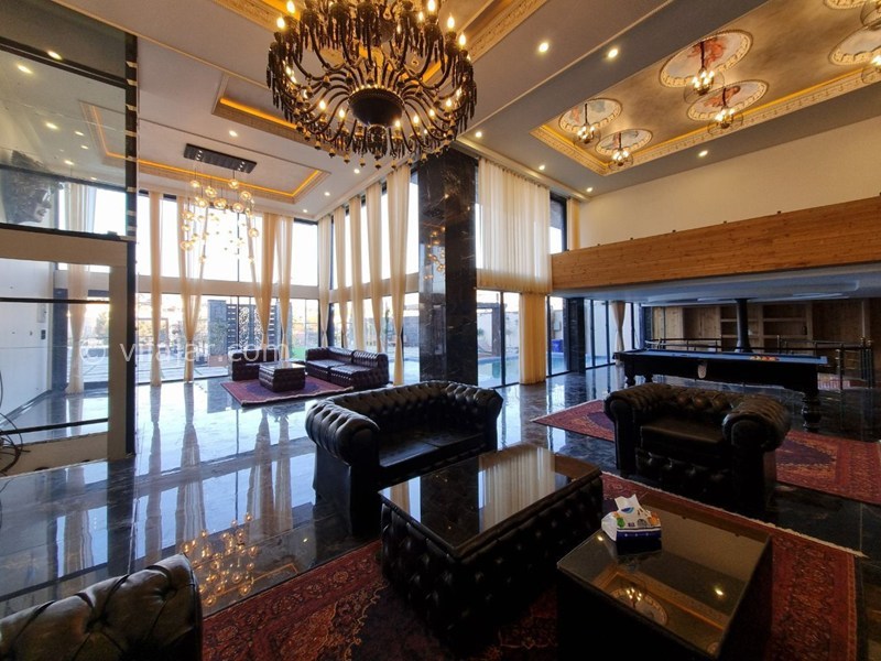 عکس شماره 879703 - ویلا با دو استخر آبگرم در رودهن - سالن ۲۰۰ متری با ارتفاع ۶متر