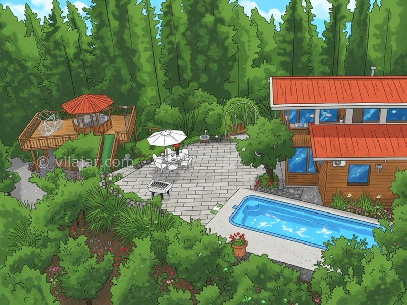 عکس شماره 881137 - ویلا با استخر آبگرم رامسر دالخانی - 