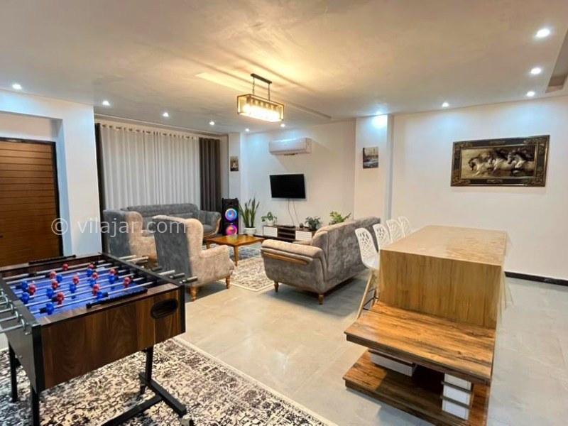 عکس شماره 881517 - اجاره ویلا استخر دار متل قو - سالن پذیرایی بامبلمان هشت نفره