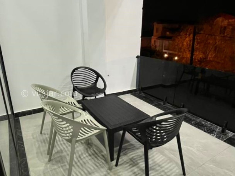 عکس شماره 881520 - اجاره ویلا استخر دار متل قو - تراس باویوی شهر و کوه