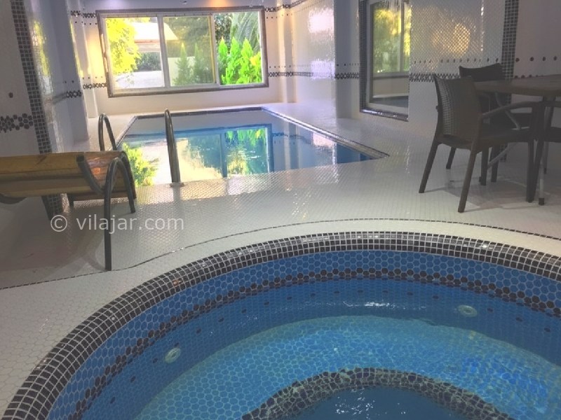عکس شماره 882384 - اجاره ویلا با استخر جکوزی سرخرود - استخر و جکوزی سرپوشیده