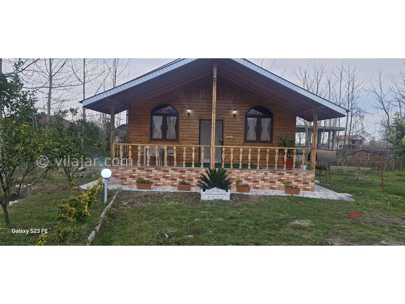 عکس شماره 885931 - اجاره ویلای چوبی در ماسال - نمای ویلا در فصل زمستان 