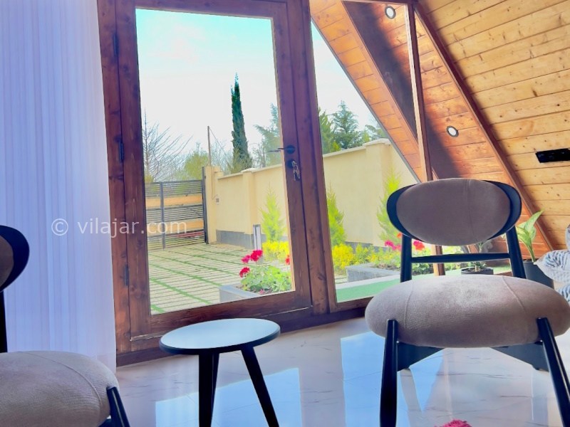 عکس شماره 888875 - اجاره کلبه چوبی در شفت - نمای حیاط