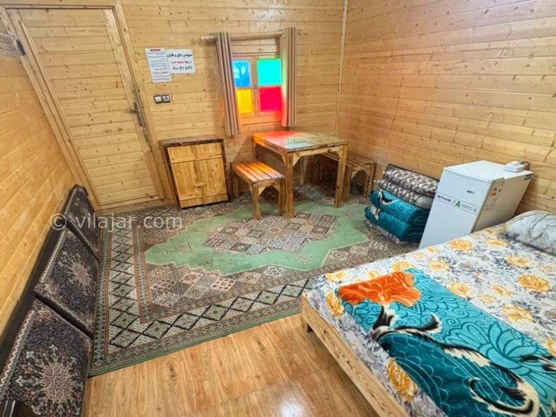 عکس شماره 897007 - اقامتگاه بومگردی نهر سنگی پلور - کلبه چوبی مستر