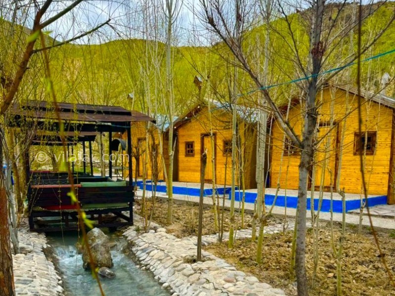 عکس شماره 897027 - اقامتگاه بومگردی نهر سنگی پلور - کلبه چوبی سنتی