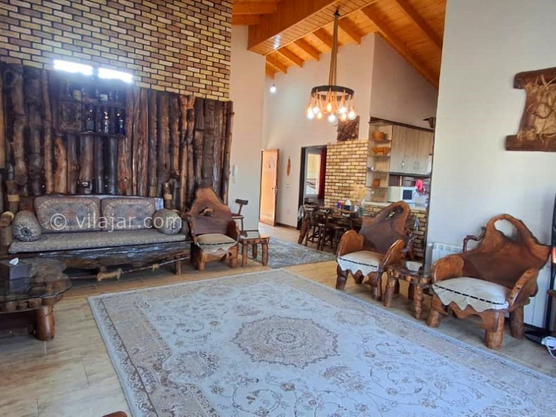 عکس شماره 899673 - اجاره ویلا روستیک جنگلی در کلاردشت - 