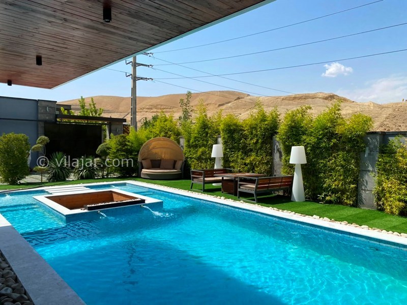 عکس شماره 901219 - اجاره ویلا رودهن با استخر روباز - 