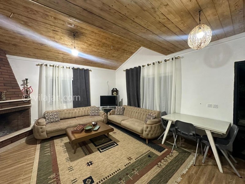 عکس شماره 902765 - اجاره ویلا در کلاردشت با جکوزی - پذیرایی